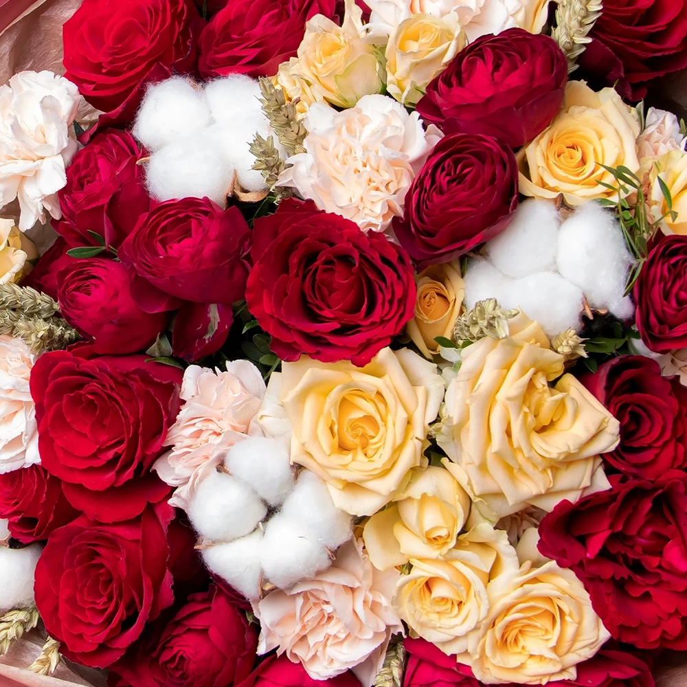 Букет Мелодия огня